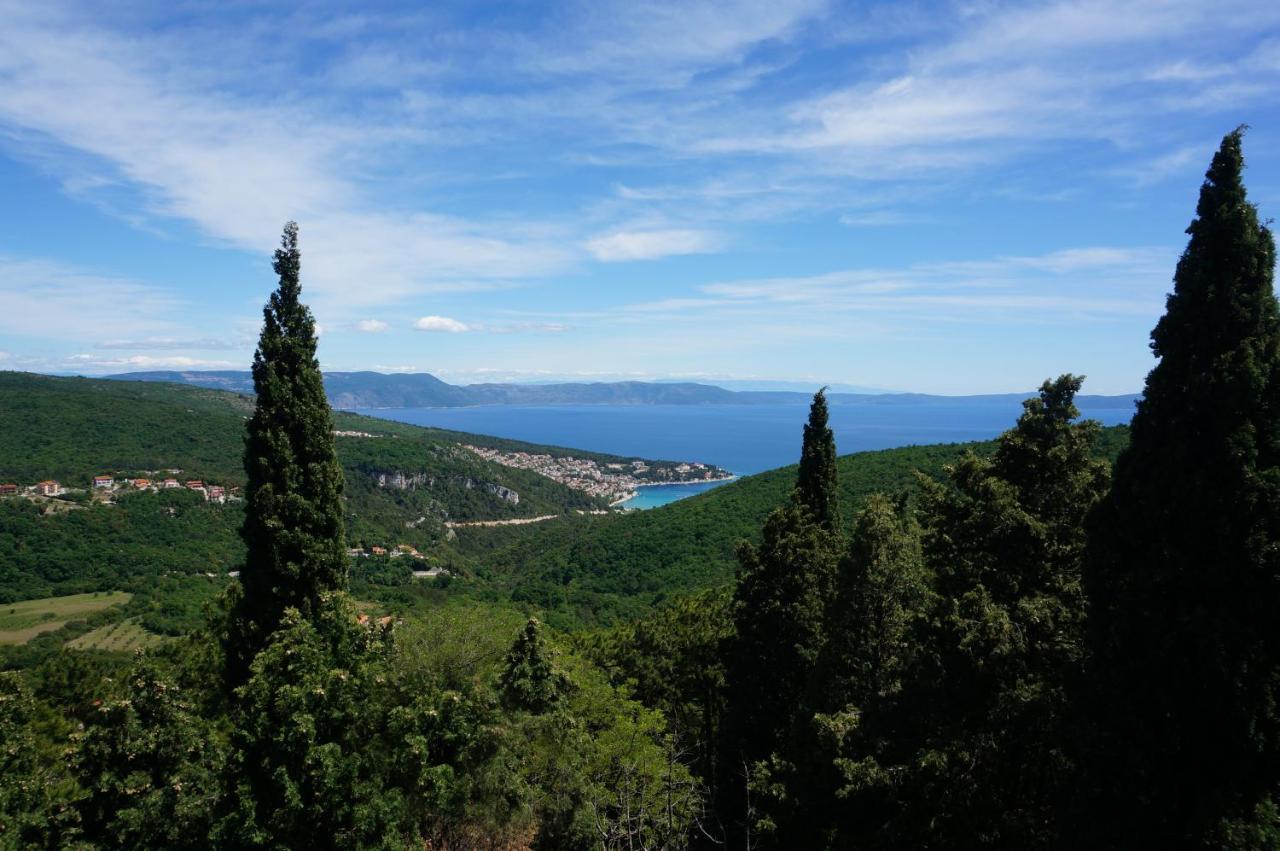 Apartment Layla - Intermezzo With Sea View In Center Of Rabac Kültér fotó