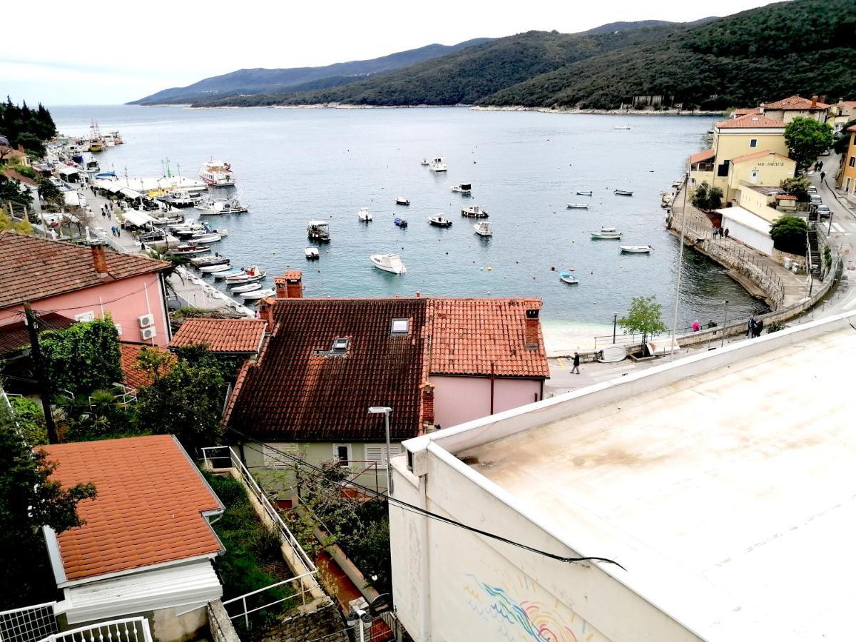 Apartment Layla - Intermezzo With Sea View In Center Of Rabac Kültér fotó